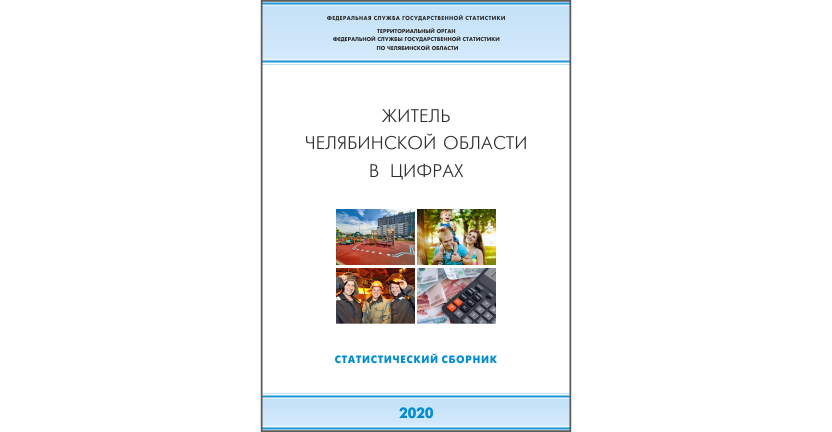 Челябинскстат выпустил статистический сборник « Житель Челябинской области в цифрах»