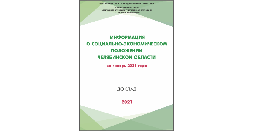 Челябинскстат выпустил статистический доклад « Информация о социально-экономическом положении Челябинской области»