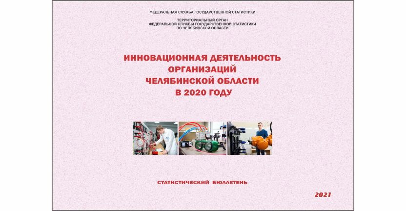Челябинскстат выпустил статистический бюллетень « Инновационная деятельность организаций Челябинской области»